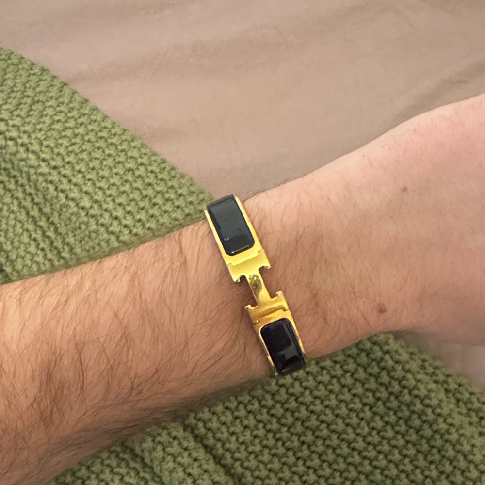 Hermes Authentic Clic H Bracelet